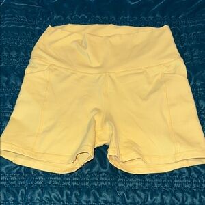 Senita yellow shorts